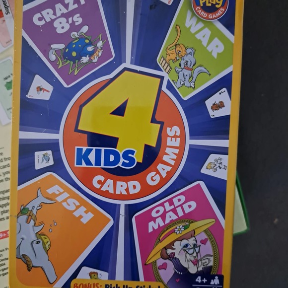 Rainy Day FUN! APPLES to APPLES JR & Tin with Card Games - Picture 4 of 6